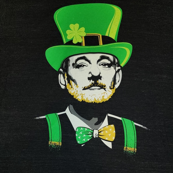 The Chive Bill Murray St Patrick's Day T-Shirt, Size Large - Picture 2 of 8